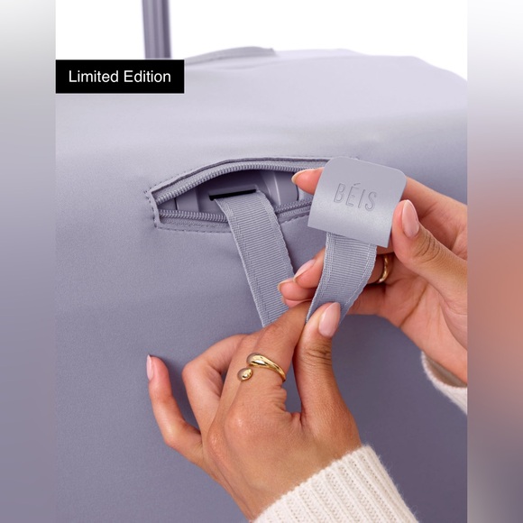 The Carry-On Luggage Cover in Lavender - Picture 5 of 6